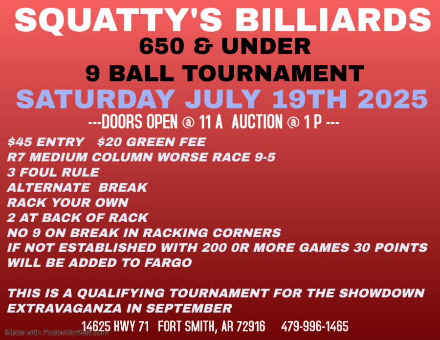 Tournament Rules Image